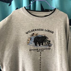 XL NWT Croft & Barrow Wilderness Lodge Sweatshirt